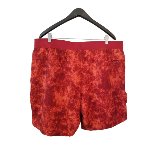 Russell Swim Shorts Men’s Size XL 40-42 orange Inseam 9.5 in - Picture 2 of 7